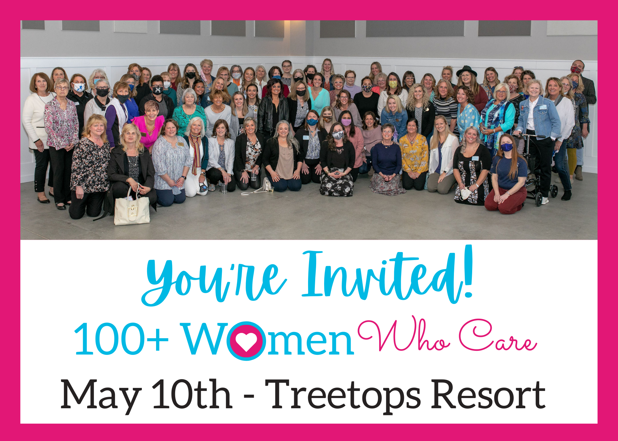 Join Over 100 Other Women Making a HUGE Impact In Our Community