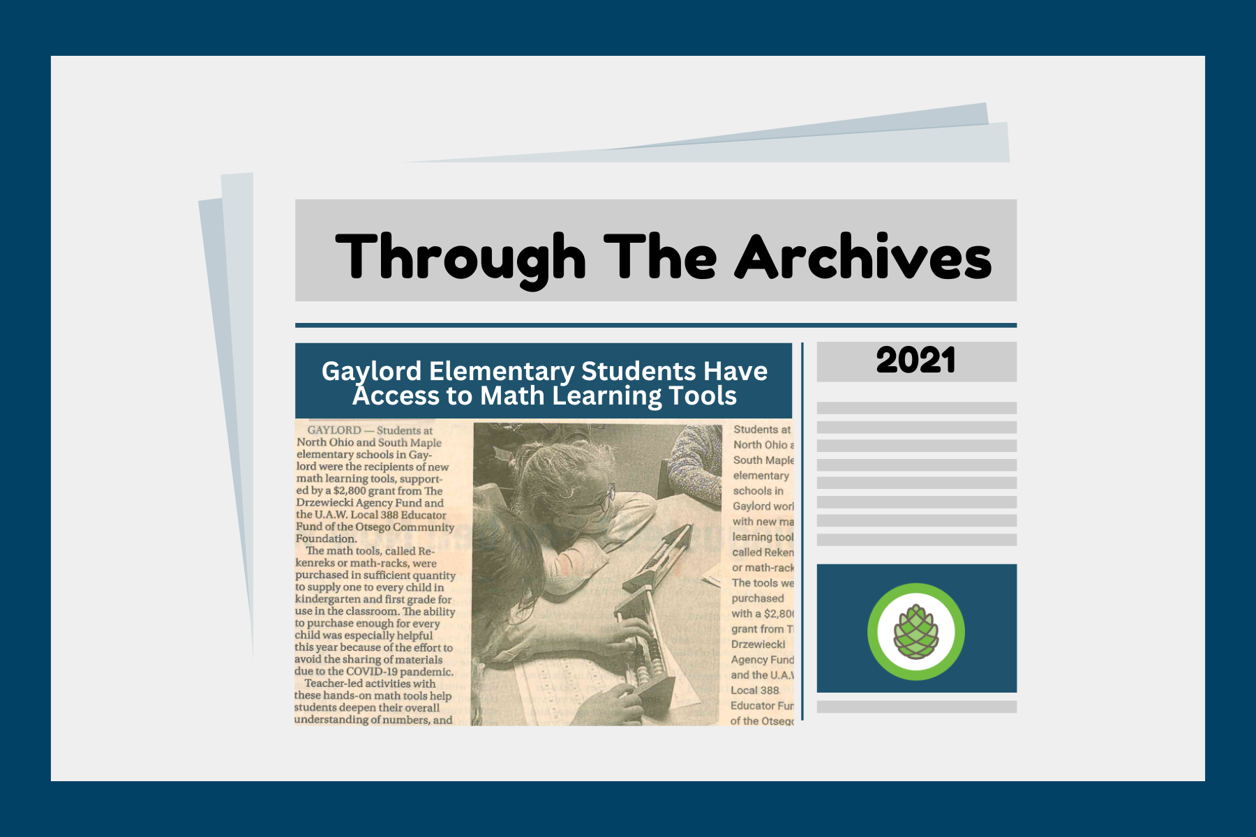 Through the Archives – Education