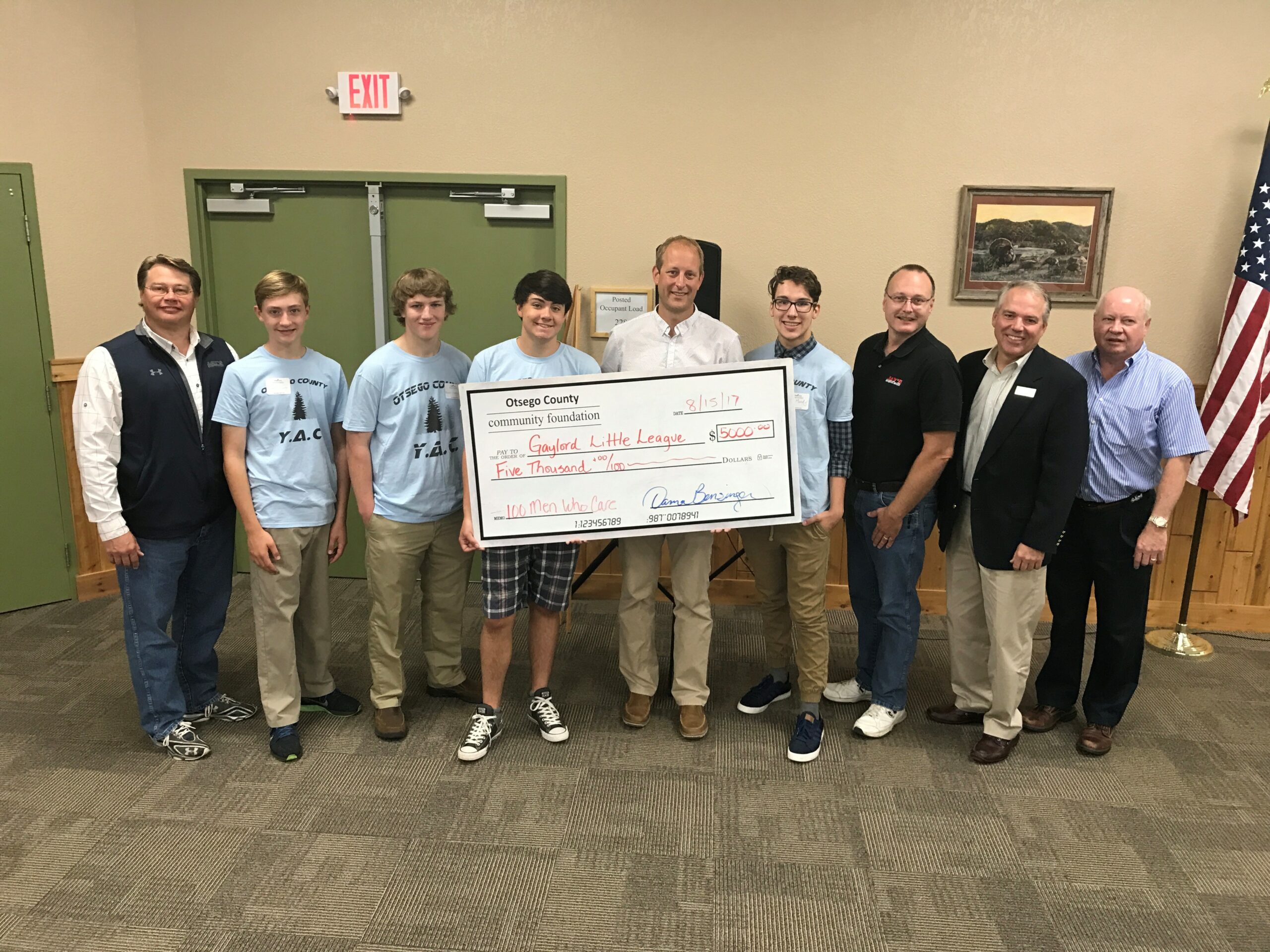 100 Men Who Care raises $10,000