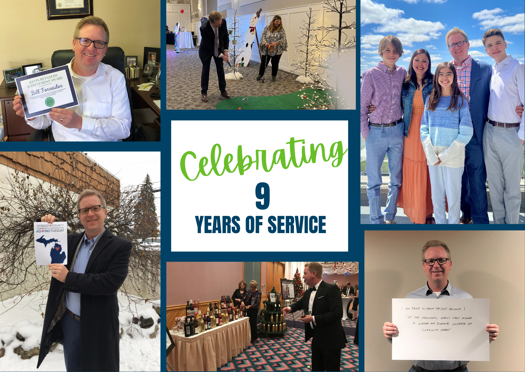 A Heartfelt Thanks to Bill Forreider