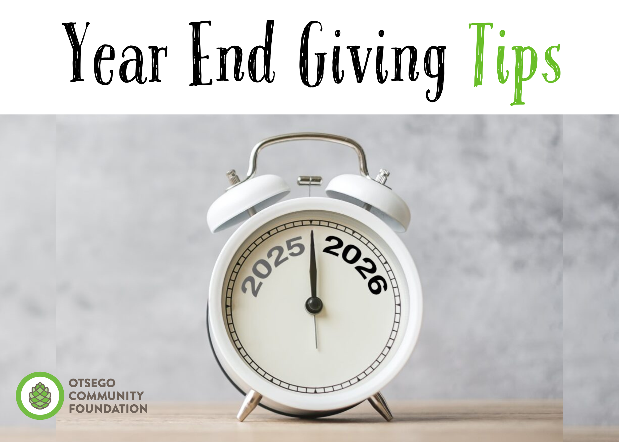 Year-End Giving: Make an Impact and Maximize Your Tax Benefits